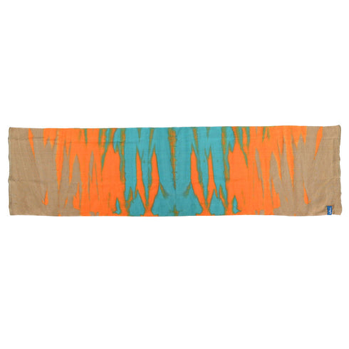 CHAORAS Sports Tenugui / Tie-dye blue x beige